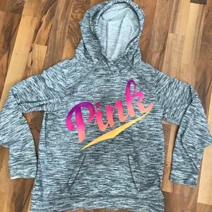 Pink light weight hoodie